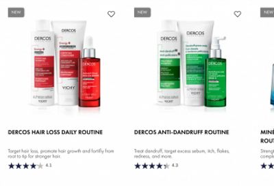 Vichy Canada: 15% off Best Sellers + Free Gift with Orders of $90 + More