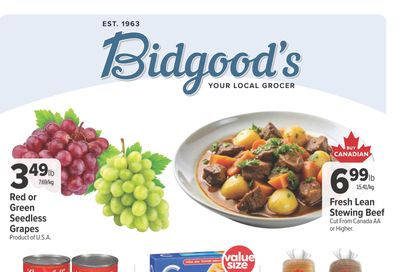 Bidgood's Flyer October 30 to November 5