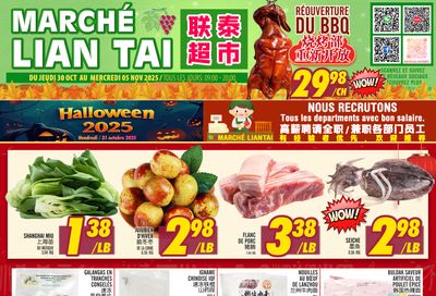 Marche Lian Tai Flyer October 30 to November 5