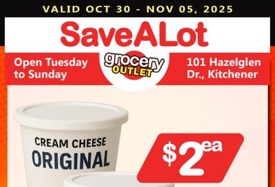 SaveALot Grocery Outlet Flyer October 30 to November 5