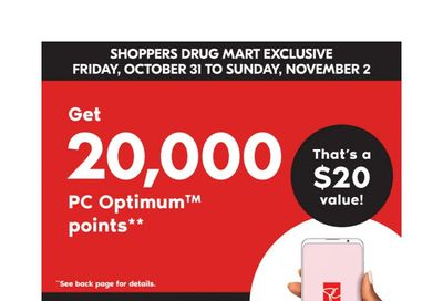 Shoppers Drug Mart (ON) Flyer November 1 to 7