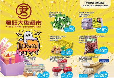 Kings Fair Supermarket Flyer October 30 to November 5