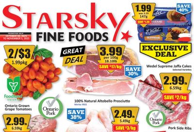 Starsky Foods Flyer October 30 to November 5