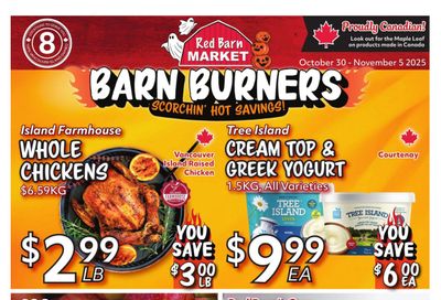 Red Barn Market Flyer October 30 to November 5