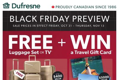 Dufresne Flyer October 31 to November 13