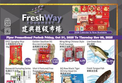 FreshWay Foodmart Flyer October 31 to November 6