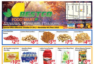 BestCo Food Mart (Etobicoke) Flyer October 31 to November 6