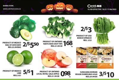 Centra Foods (Barrie) Flyer October 31 to November 6