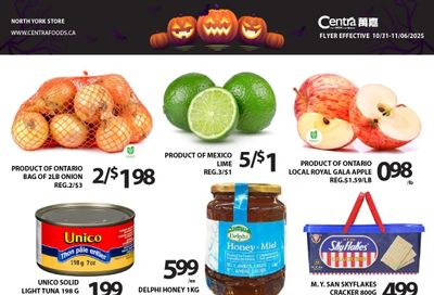 Centra Foods (North York) Flyer October 31 to November 6