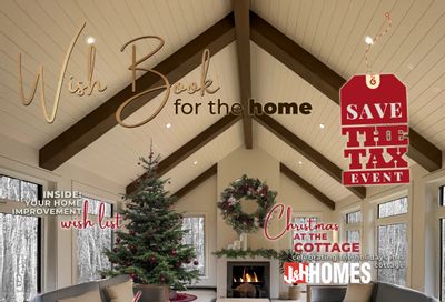 J&H Builder's Warehouse Flyer October 30 to December 18