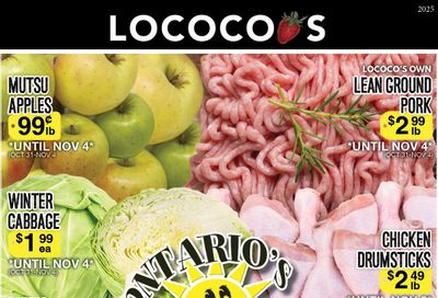Lococo's Flyer October 31 to November 4