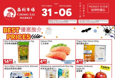 Chong Lee Market Flyer October 31 to November 6