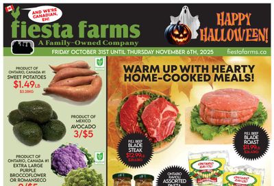Fiesta Farms Flyer October 31 to November 6