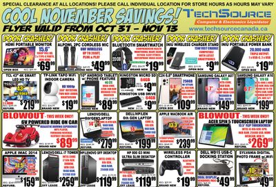 TechSource Flyer October 31 to November 13
