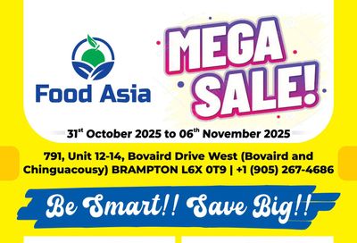 FoodAsia Flyer October 31 to November 6