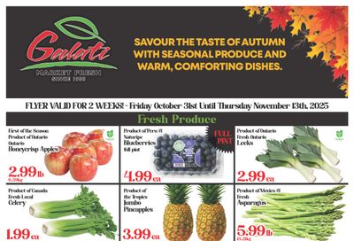 Galati Market Fresh Flyer October 31 to November 13