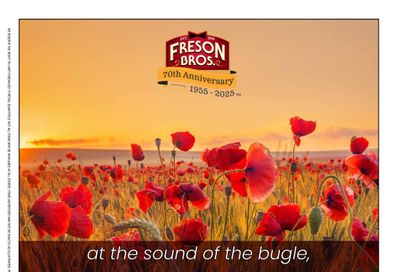 Freson Bros. Flyer November 7 to 13