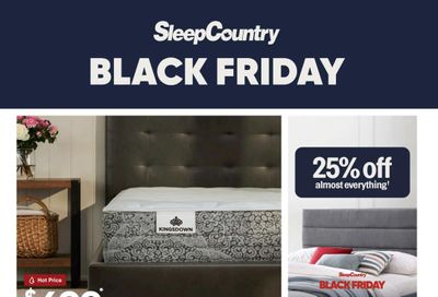 Sleep Country Flyer November 3 to 27