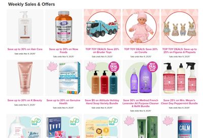 Well.ca Weekly Sales November 3 to 9