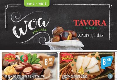 Tavora Foods Flyer November 3 to 9