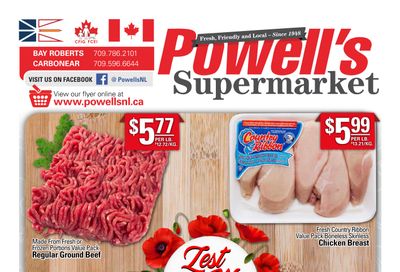 Powell's Supermarket Flyer November 6 to 12