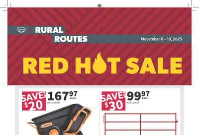 Co-op (West) Rural Routes Flyer November 6 to 19
