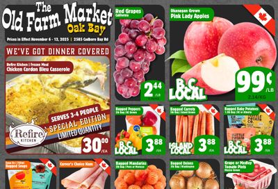 The Old Farm Market (Victoria) Flyer November 6 to 12