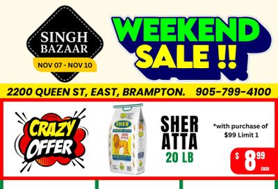 Singh Bazaar Flyer November 6 to 12