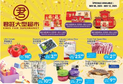 Kings Fair Supermarket Flyer November 6 to 12