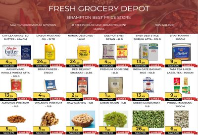 Fresh Grocery Depot Flyer November 6 to 12