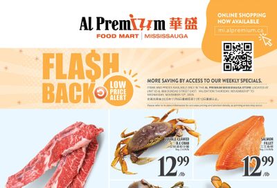 Al Premium Food Mart (Mississauga) Flyer November 6 to 12