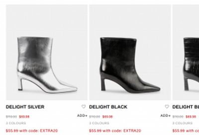 Steve Madden Canada: Extra 20% off Sale with Promo Code