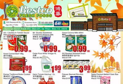 BestCo Food Mart (Ajax) Flyer November 7 to 13