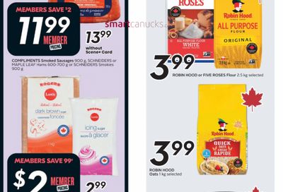 Sobeys Ontario Flyer Deals: Lantic Baking Sugars $2 Member Price + More