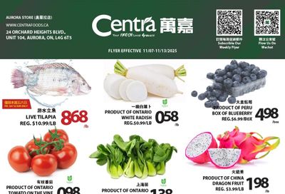 Centra Foods (Aurora) Flyer November 7 to 13
