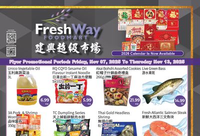 FreshWay Foodmart Flyer November 7 to 13