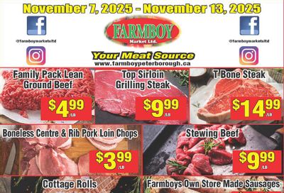 Farmboy Peterborough Flyer November 7 to 13