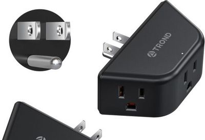 Amazon Canada Deals: Save 45% on TROND 2 Pack Multi Plug Outlet Extender, Wall Outlet Splitter with 3 Way Plug + More
