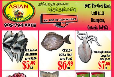Asian Cash & Carry Flyer November 7 to 13