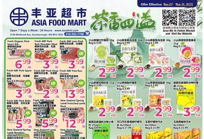 Asia Food Mart Flyer November 7 to 13