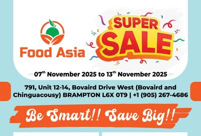 FoodAsia Flyer November 7 to 13