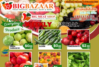 Big Bazaar Canada Flyer November 7 to 12