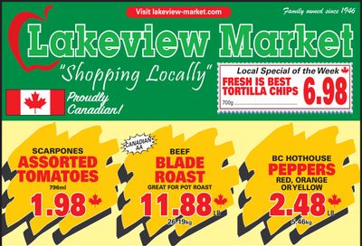 Lakeview Market Flyer November 8 to 14