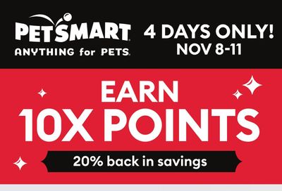 PetSmart Deal November 8 to 11
