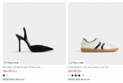 Aldo Canada: Buy One Get One 40% off Select Styles