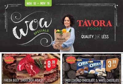 Tavora Foods Flyer November 10 to 16