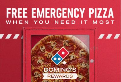 Domino’s Pizza Canada: Get a Free Emergency Pizza with Purchase