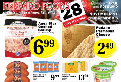 Ferraro Foods Monthly Flyer November 11 to December 8