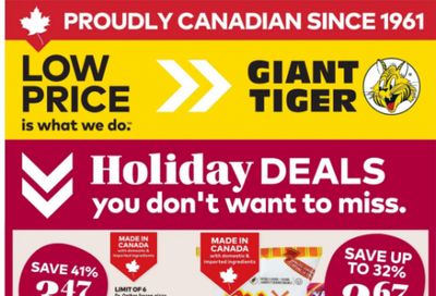 Giant Tiger Canada Flyer Deals November 12th – 18th
