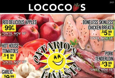 Lococo's Flyer November 12 to 16
